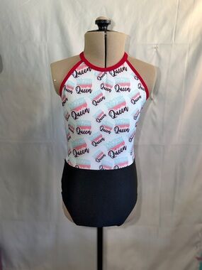 Wild Arrows Apparel leotard, brand new with tags, child size 8